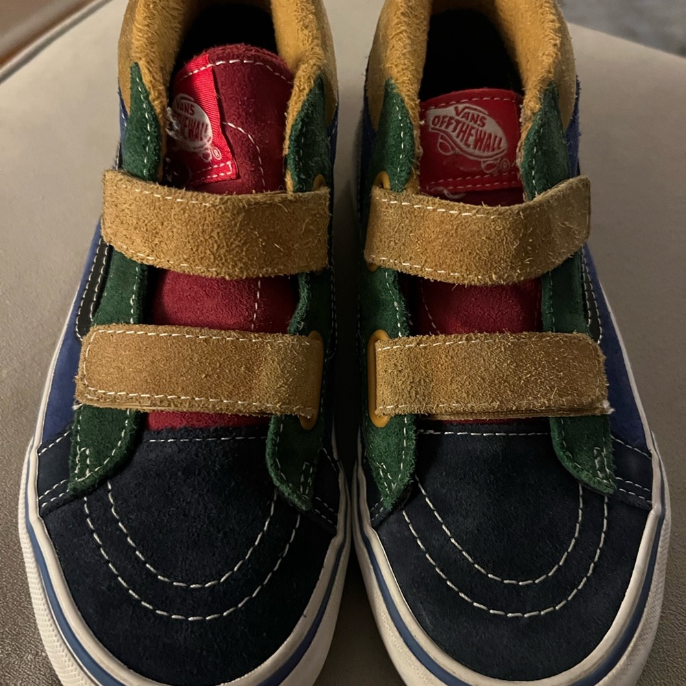 Vans Sk8-Mid Reissue V MTE-1 Kids Sneaker Colorful High-Top Sneakers; size 3